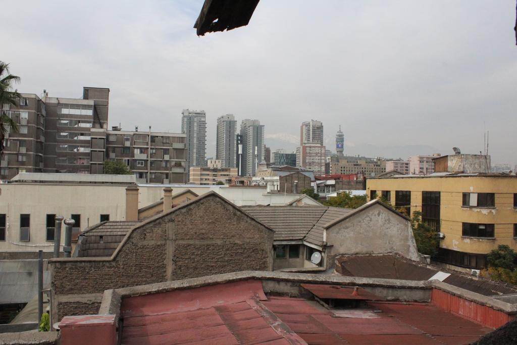 Hostal Barrio Brasil Santiago del Cile Esterno foto